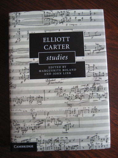 [Elliott Carter Studies cover photo]